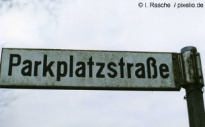 Parkplatzstrasse - Hier fand die Razzia statt